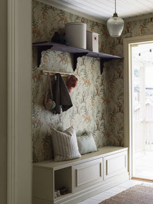 6921 Wild Forest Beige and Multi Wallpaper by Boråstapeter