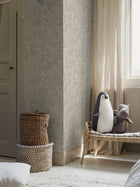 6922 Forest Friends Beige Wallpaper by Boråstapeter