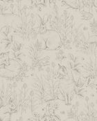 6922 Forest Friends Beige Wallpaper by Boråstapeter