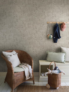 6922 Forest Friends Beige Wallpaper by Boråstapeter