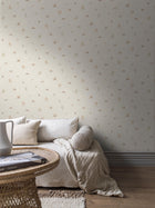6923 Little Fox Beige and Multi Wallpaper by Boråstapeter