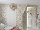6924 Lily Swan Multi and White Wallpaper by Boråstapeter