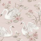 6927 Lily Swan Pink and Multi Wallpaper by Boråstapeter