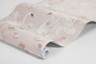 6927 Lily Swan Pink and Multi Wallpaper by Boråstapeter