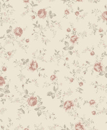 6929 Rose Garden Beige and Multi Wallpaper by Boråstapeter
