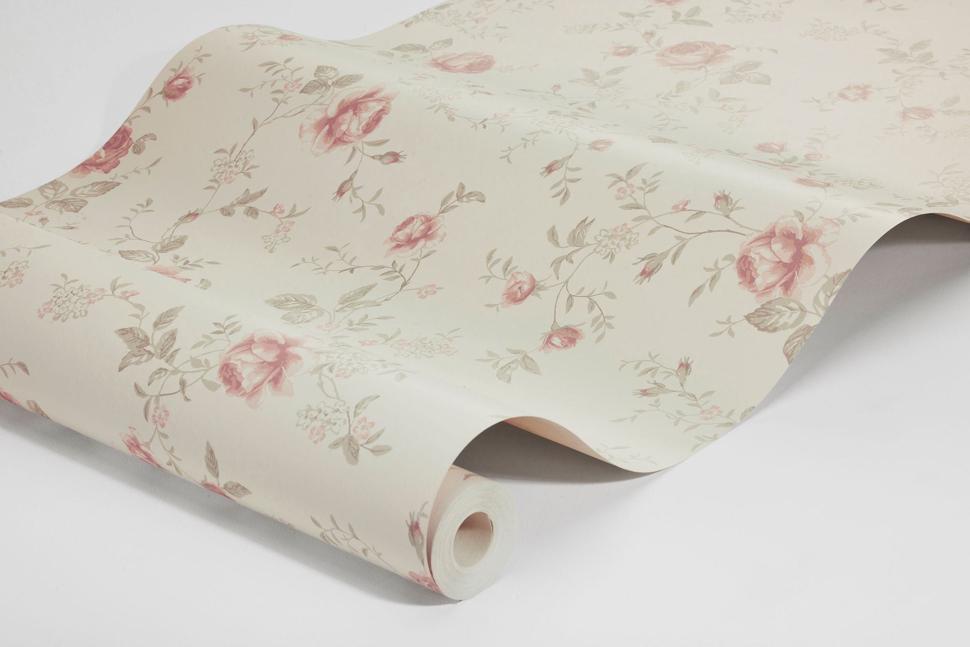 6929 Rose Garden Beige and Multi Wallpaper by Boråstapeter