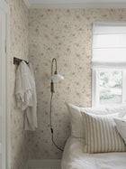 6929 Rose Garden Beige and Multi Wallpaper by Boråstapeter