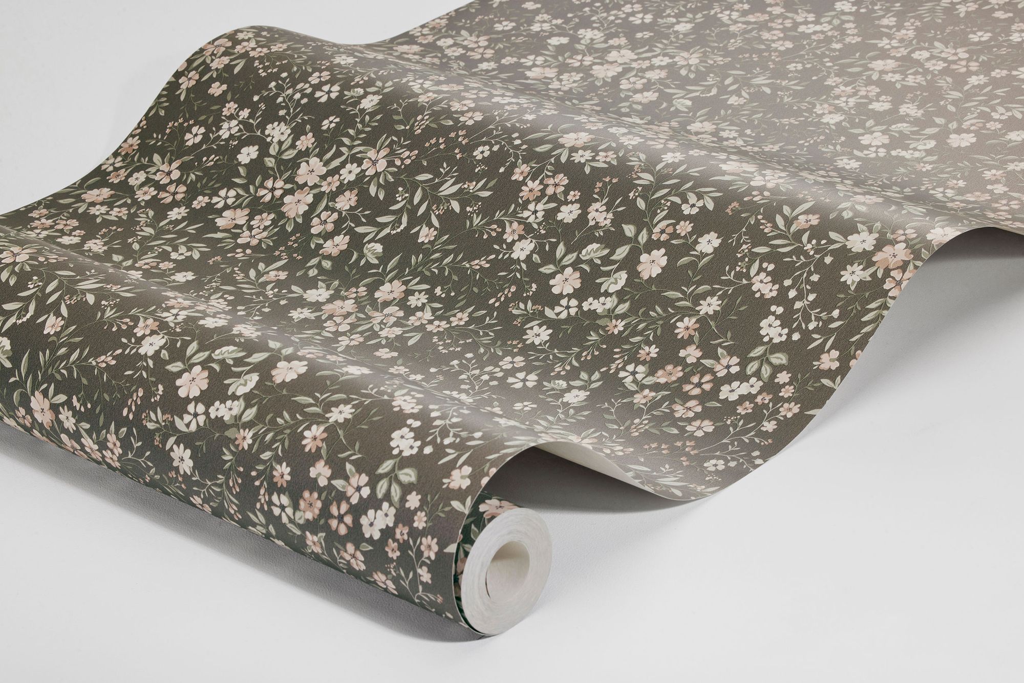 6930 Florence Brown and Multi Wallpaper by Boråstapeter