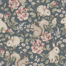 6932 Magic Forest Blue and Multi Wallpaper by Boråstapeter