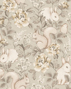6933 Magic Forest Beige Wallpaper by Boråstapeter