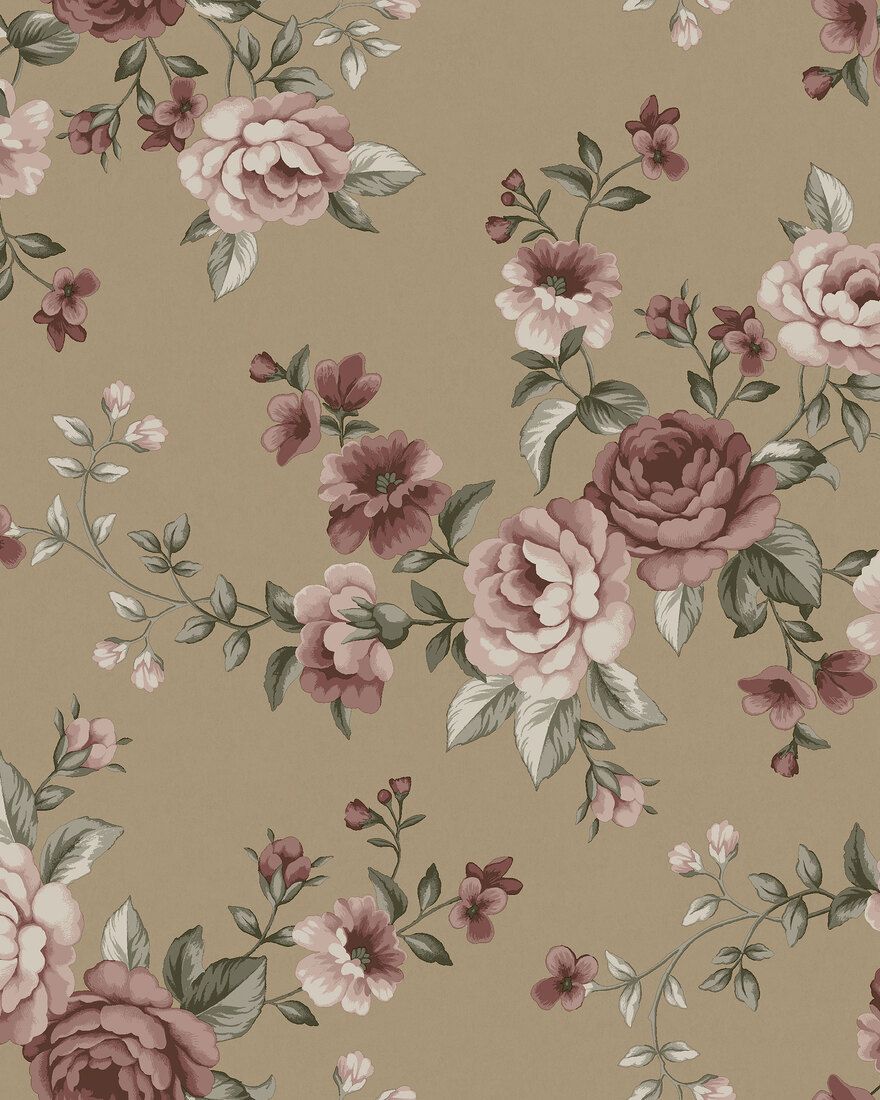 6934 Nomi Brown and Multi Wallpaper by Boråstapeter