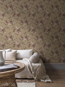 6934 Nomi Brown and Multi Wallpaper by Boråstapeter
