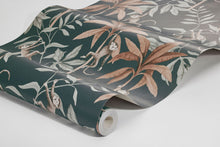 6937 Jungle Friends Blue and Multi Wallpaper by Boråstapeter