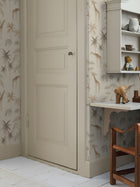 6938 Savannah Beige and Grey Wallpaper by Boråstapeter