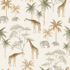6939 Savannah White and Multi Wallpaper by Boråstapeter