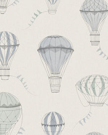 6940 Up In The Sky Multi and Grey Wallpaper by Boråstapeter
