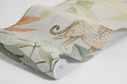 6945 Wild Jungle Mural Green and Multi Wallpaper by Boråstapeter