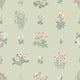 Ängsflora Green and Multi Österlen Wallpaper by Boråstapeter