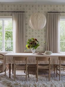 6951 Ängsflora Beige and Multi Wallpaper by Boråstapeter