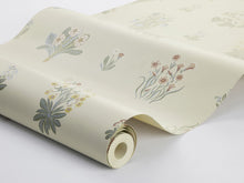 6951 Ängsflora Beige and Multi Wallpaper by Boråstapeter