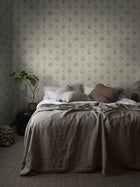 6951 Ängsflora Beige and Multi Wallpaper by Boråstapeter