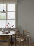 6954 Lilla Lyckan Green and White Wallpaper by Boråstapeter