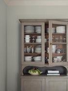 6954 Lilla Lyckan Green and White Wallpaper by Boråstapeter