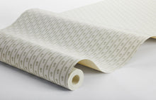 6954 Lilla Lyckan Green and White Wallpaper by Boråstapeter