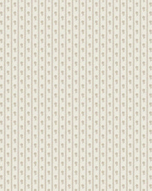 6955 Lilla Lyckan Beige and White Wallpaper by Boråstapeter