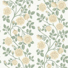 6957 Elsa Yellow and Green Wallpaper by Boråstapeter