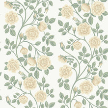 6957 Elsa Yellow and Green Wallpaper by Boråstapeter