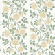 Elsa Yellow and Green Österlen Wallpaper by Boråstapeter