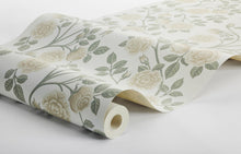 6957 Elsa Yellow and Green Wallpaper by Boråstapeter