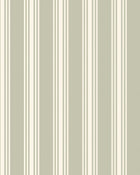 6959 Gunnebo Green and White Wallpaper by Boråstapeter