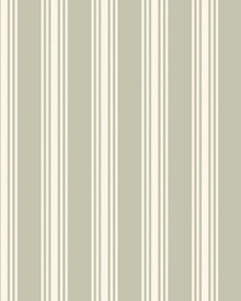 6959 Gunnebo Green and White Wallpaper by Boråstapeter
