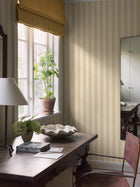 6960 Gunnebo Yellow and White Wallpaper by Boråstapeter