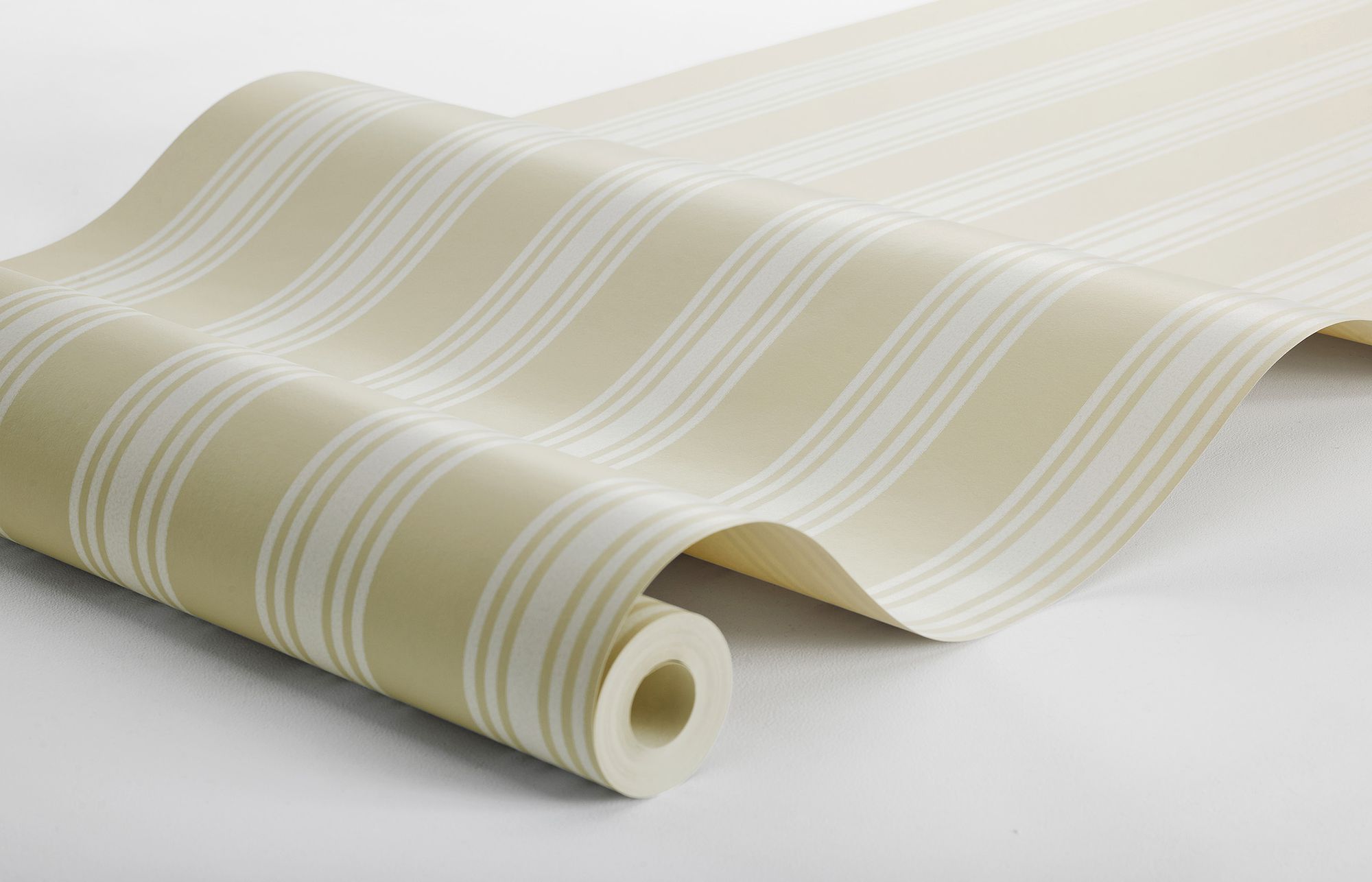 6960 Gunnebo Yellow and White Wallpaper by Boråstapeter