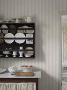 6961 Gunnebo Grey and White Wallpaper by Boråstapeter