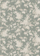Syren Green and Beige Österlen Wallpaper by Boråstapeter