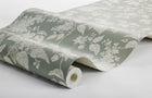 6963 Syren Green and Beige Wallpaper by Boråstapeter