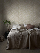 6964 Syren Beige Wallpaper by Boråstapeter