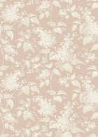 6965 Syren Pink and Beige Wallpaper by Boråstapeter