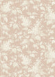 Syren Pink and Beige Österlen Wallpaper by Boråstapeter