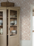 6965 Syren Pink and Beige Wallpaper by Boråstapeter