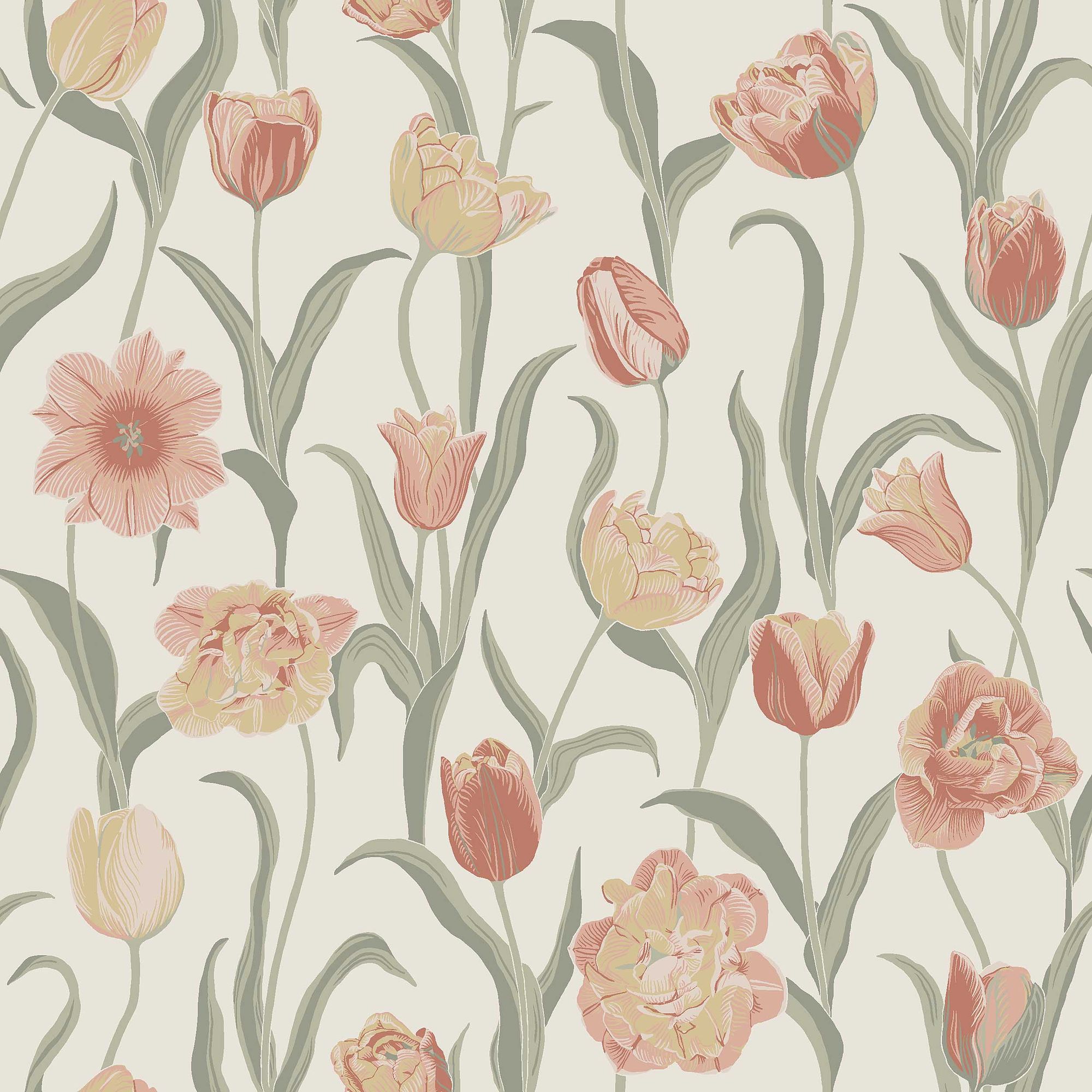 6969 La Belle Epoque Multi and Red Wallpaper by Boråstapeter