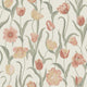 La Belle Epoque Multi and Red Österlen Wallpaper by Boråstapeter