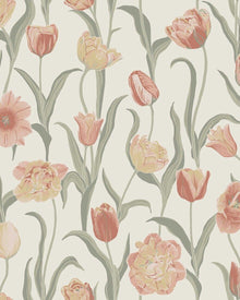 6969 La Belle Epoque Multi and Red Wallpaper by Boråstapeter