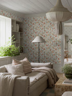 6969 La Belle Epoque Multi and Red Wallpaper by Boråstapeter