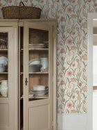 6969 La Belle Epoque Multi and Red Wallpaper by Boråstapeter