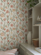 6969 La Belle Epoque Multi and Red Wallpaper by Boråstapeter